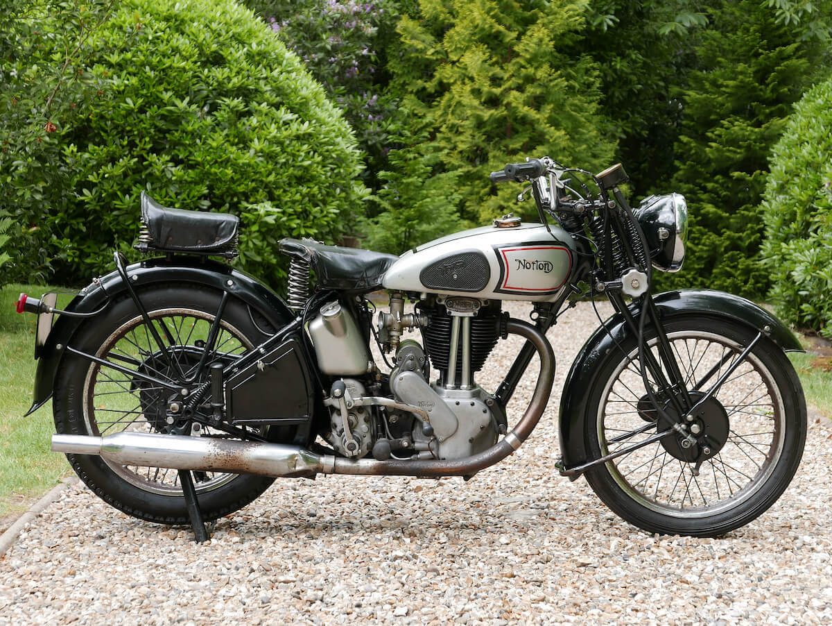 Norton Model 18 Motorcycle 1936 Vintage